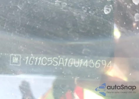 2016 Chevrolet Malibu Limited Lt from USA, damaged, VIN 1G11C5SA1GU143694